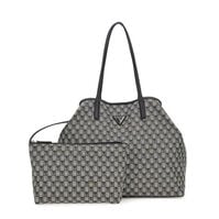 Bolso Tote Eco Victoria Negro Estampado Geométrico   Bolso Tote Eco Victoria Negro Estampado Geométrico   0